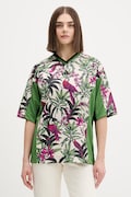 adidas t-shirt x Farm Rio damski kolor zielony KD4628