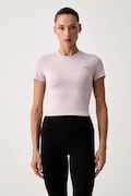 Puma t-shirt γυμναστικής γυναικείο Strong Cross ροζ 528494