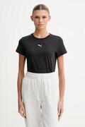 Puma T-shirt damski bawełniany Essential Logo czarny 692916