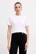 Elisabetta Franchi t-shirt damski bawełniany biały MA01761E2