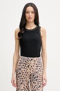 Mos Mosh τοπ γυναικείο με βαμβάκι Ara μαύρο 177230