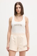 Barrow top damski bawełniany z elastanem beżowy S6BWWOTA117