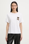 Liu Jo t-shirt γυναικείο βαμβακερό λευκό WA6414 JS923