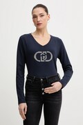 Liu Jo longsleeve kolor niebieski TA6053 JS003