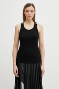 Jean Paul GAULTIER cotton top Overall Engraved black color 25/03-U-TO380-J014