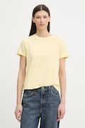 Levi's T-shirt basic damski bawełniany T2 PERFECT żółty 005J2