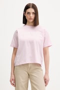 Guess Jeans t-shirt damski bawełniany różowy W6GI04 K8HM0