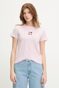 Guess Jeans tričko dámske bavlnené ružová W6GI45 K8HM0