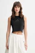 adidas crop top damski x Z.N.E czarny KC7762