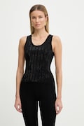 Fracomina top kolor czarny FR26ST4005K524R9
