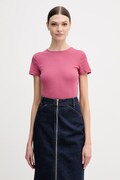 United Colors of Benetton t-shirt bawełniany damski kolor różowy 3GA8D10BX
