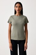 United Colors of Benetton t-shirt γυναικείο βαμβακερό πράσινο 3GA8D10BX