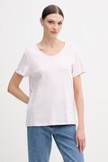 United Colors of Benetton t-shirt bawełniany damski kolor różowy 3GA8D4029