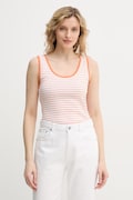 United Colors of Benetton top dámsky bavlnený oranžový 339PDH018