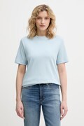 United Colors of Benetton t-shirt damski bawełniany niebieski 3T5BD10CA