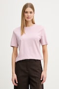 United Colors of Benetton t-shirt damski bawełniany różowy 3T5BD10CA
