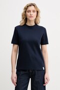 United Colors of Benetton t-shirt damski bawełniany granatowy 3T5BD10CA