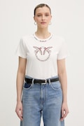Pinko t-shirt damski bawełniany biały 107094 A3C7