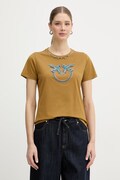 Pinko t-shirt női pamut zöld 107094 A3C7