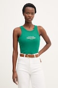 Calvin Klein Jeans top damski zielony LV047F816G