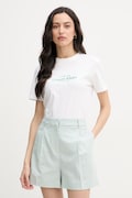 Calvin Klein Jeans kratka majica ženska bombažna bela LV047F810G