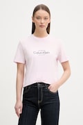 Calvin Klein Jeans t-shirt da donna in cotone rosa LV047F810G