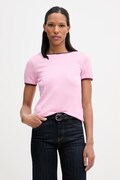 Marc O'Polo T-shirt damski bawełniany różowy 5000009616