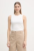 Tommy Hilfiger top damski bawełniany biały WW0WW47806