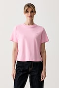 Tommy Hilfiger tričko dámské bavlněné růžové WW0WW49646