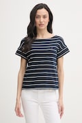 Tommy Hilfiger t-shirt damski bawełniany granatowy WW0WW49723