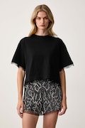 AllSaints T-shirt damski NIA czarny W025JD