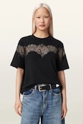 AllSaints t-shirt damski LISA czarny W071JE