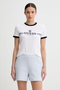 Guess Τοπ t-shirt γυναικείο βαμβακερό MILA λευκό V6GI08 K2975