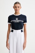 Guess T-shirt γυναικείο βαμβακερό MILA σκούρο μπλε V6GI08 K2975