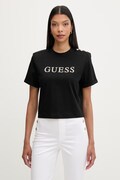 Guess majica ženska pamučna MARINA crna W6GI06 K3018