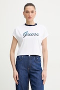 Guess T-shirt damski bawełniany biały W6GI31 K3224