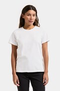 Didriksons t-shirt damski bawełniany HOLLY biały 505852