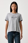 Levi's tricou pentru femei din bumbac GR T2 PERFECT gri 005GV