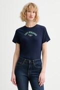 Levi's t-shirt bawełniany GR T2 PERFECT damski kolor granatowy 005GV
