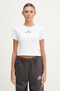 New Balance tricou pentru femei Heritage Ringer alb WT61Y33QWT