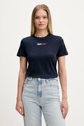 Tommy Jeans T-shirt damski bawełniany granatowy DW0DW22277