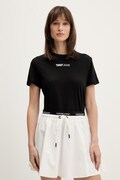Tommy Jeans T-shirt damski bawełniany czarny DW0DW22277