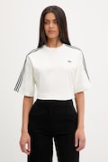 adidas Originals majica ženska od pamuka s elastanom bež KY5093