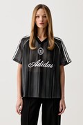 adidas Originals T-shirt damski ażurowy szary KY3163