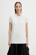 Rick Owens DRKSHDW t-shirt bawełniany Small Level damski kolor biały DS01F4208.RN