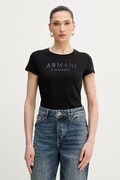 Бавовняна футболка Armani Exchange колір чорний XW002106 AF10356