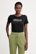 Armani Exchange tričko dámske bavlnené čierne XW002345 AF10356
