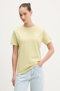 HUGO t-shirt basic damski bawełniany Damacia_7 zielony 50561233