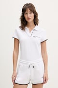 Polo tričko Karl Lagerfeld Jeans dámske, biela farba, B2W17066