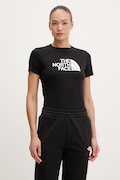 The North Face t-shirt damski z bawełną EVOLUTION czarny NF0A8FX6JK31